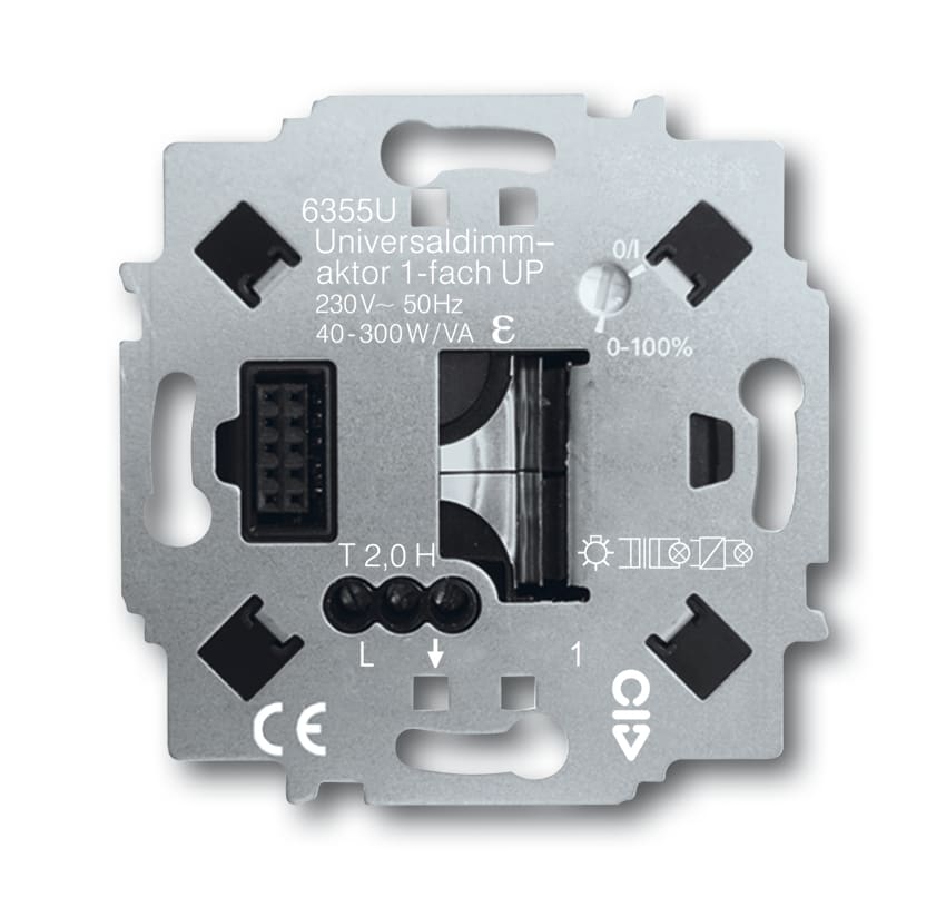 ABB Electrification - Universal dimmer innsats Busch Prion