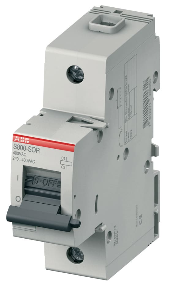 ABB Electrification - Arbeidstømsutløser 12V AC/DC S800
