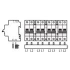 ABB Electrification - Samleskinne, L1,L2,H,L3,L1,H.. 46mod, 16mm2
