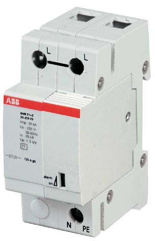 ABB Electrification - Overspenningsvern T1+2 25 255 TS