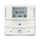 ABB Electrification - Romtermostat m/br hvit matt