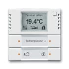 ABB Electrification - Termostat m/display Solo hvit
