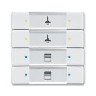 ABB Electrification - Bryter 4/8-veis Solo MF hvit