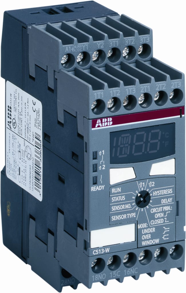 ABB Electrification - Temperatur overvåker C512-E