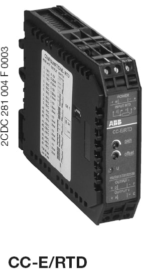 ABB Electrification - Temperatursignalomformer CC-E RTD/V, ENF.