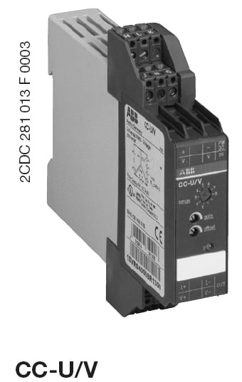 ABB Electrification - Universal signalomformer CC-U/V
