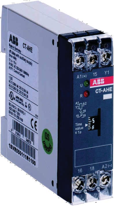 ABB Electrification - Tidsrele,forsinket ut, CT-AHE