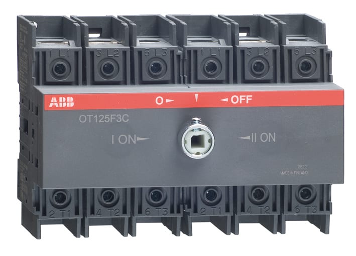ABB Electrification - Lastvender OT125F4C