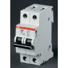 ABB Electrification - S202M, 2pol, 4A, C-karakteristikk