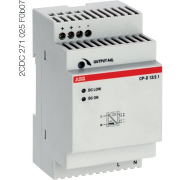 Strømforsyning, CP-D 24/1.3, 24VDC, 1.3A, 30W, 90-264VAC/120-375VDC, DIN-modulær