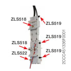 ABB Electrification - ZLS518 F.PINNER TIL KONT.OG MS, Smissline