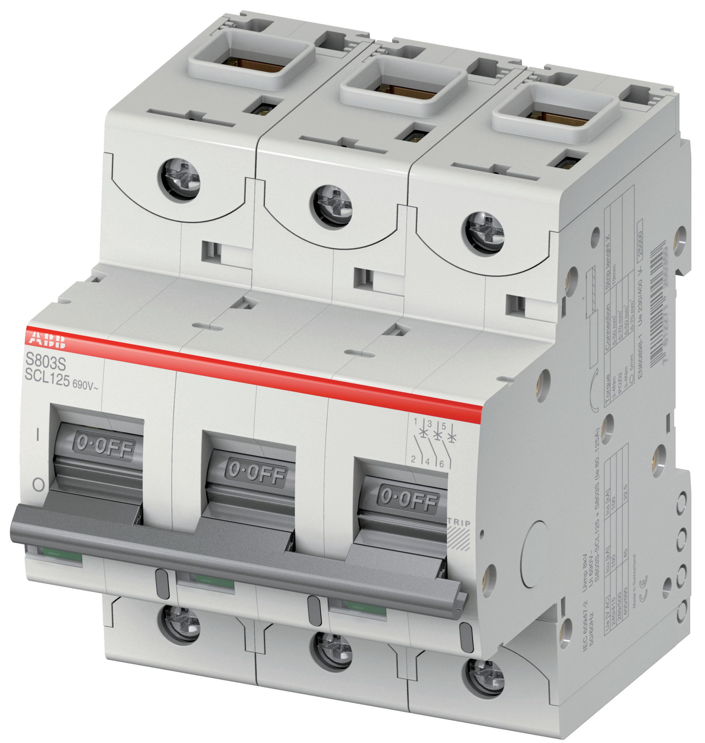 ABB Electrification - KORTSLUTNINGS BEGRENSER 63A S803