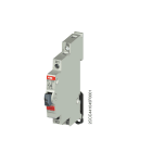 ABB Electrification - E217-16-01C, 16A, 1NC, RØD LED, 9mm, LED 115-250VAC, Un 250VAC