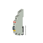ABB Electrification - E217-16-10E220, 16A, 1NO, GUL LED, 9mm, LED 110-220VDC, Un 250VAC
