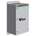 Hauge - OT400DLRR3TZ, 3P.400V 220kW 400A Stålkapsling IP65 Sort pistolhåndtak