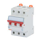GEWISS - Lastbryter for din montasje 3 polet, 230/400Vac, AC-22B, 125A, 3 mod