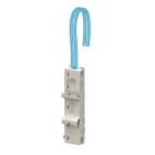 ABB Electrification - ZLS970N300 Universaladapter single pol maks. 32A N topp matet, leder 300mm