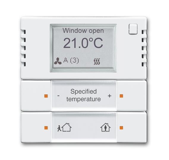 ABB Electrification - Termostat med 2/4-veis bryter 6134-0-0334 KNX
