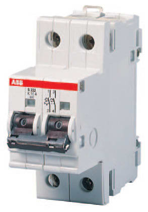 ABB Electrification - MCB S 222 K 25A 690V