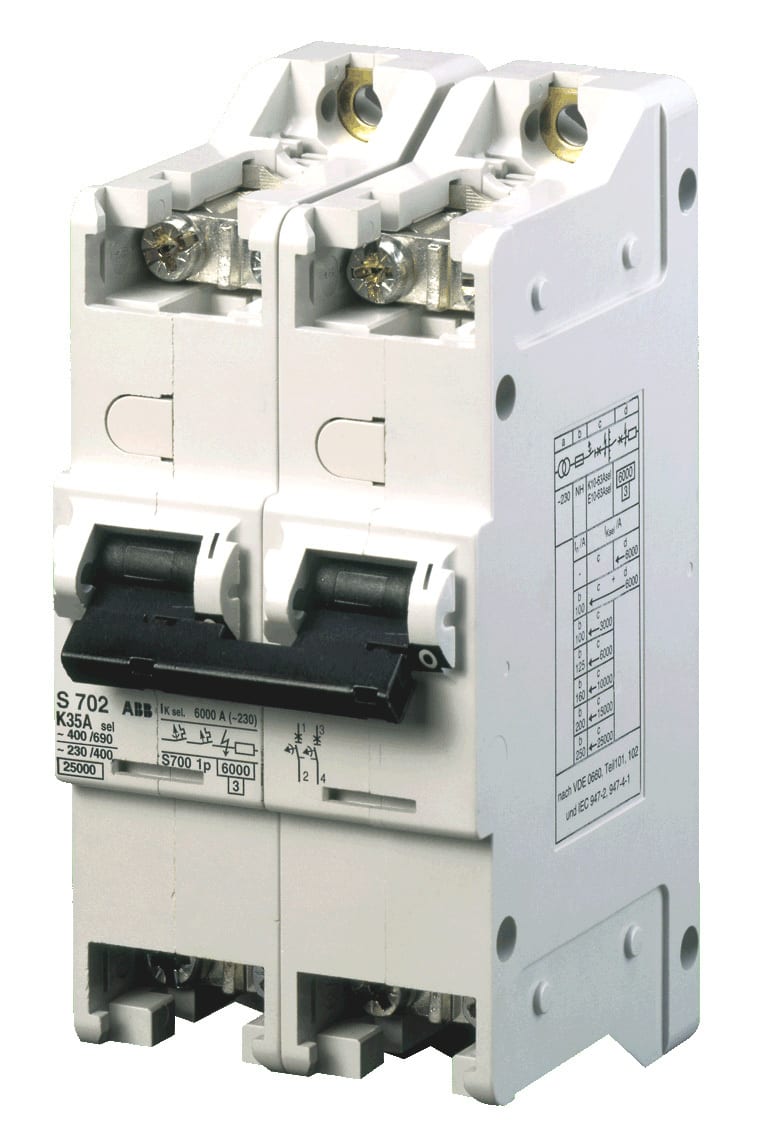 ABB Electrification - Hovedsikring Automat S702 E20 SEL