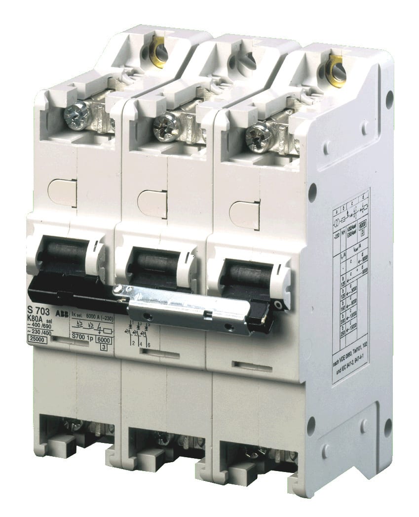ABB Electrification - Hovedsikring Automat S703 E32 SEL