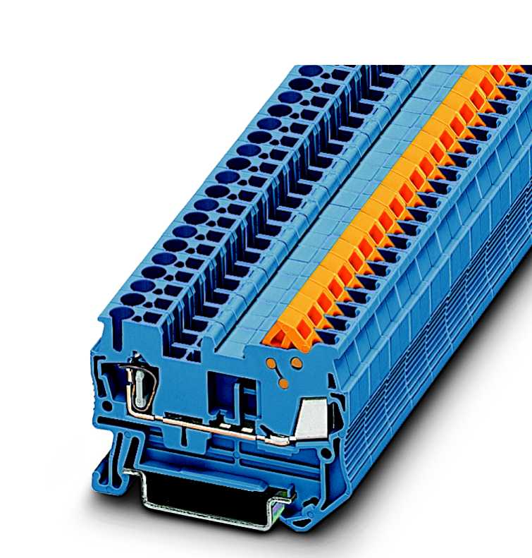 Phoenix Contact AS - GJENNOMGANGSKLEMME QTCS 1,5 BU 3050141