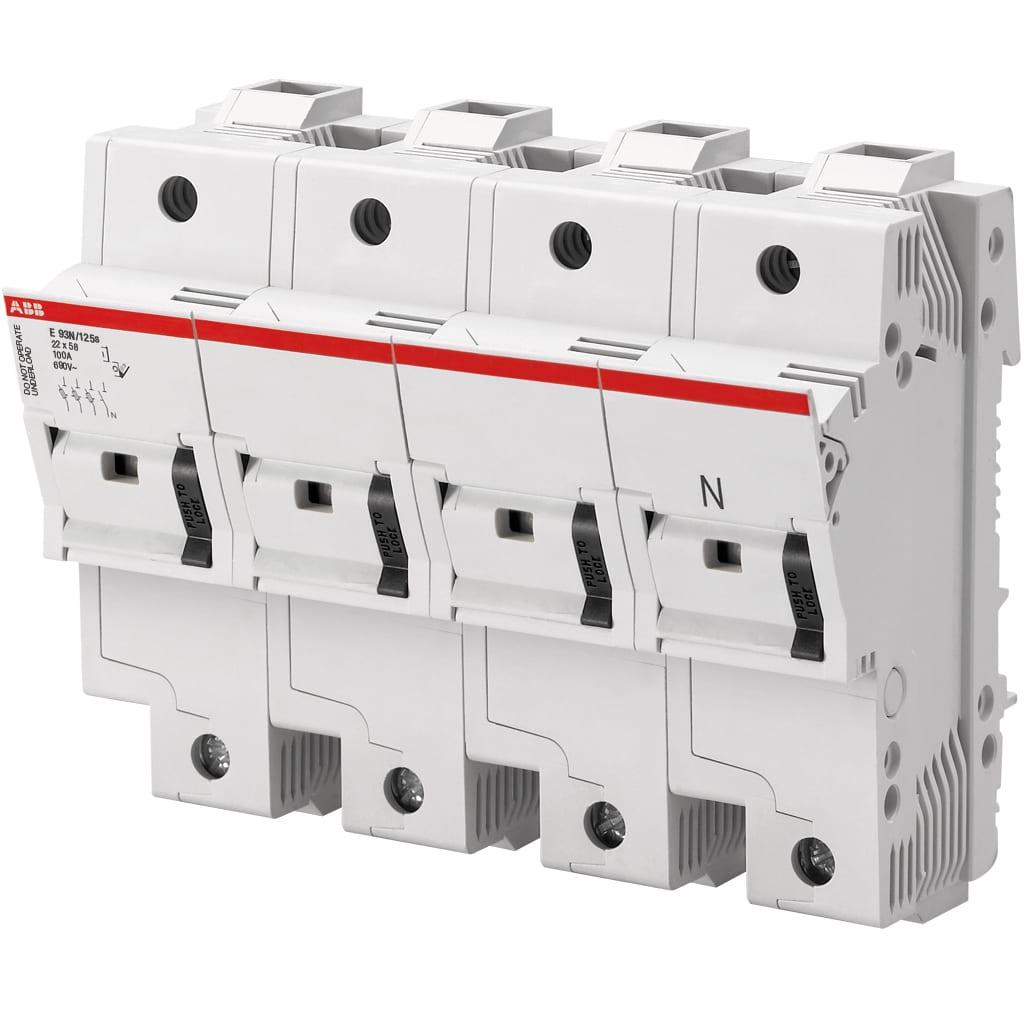 ABB Electrification - E 93N/125, -125A, 690V, Icc 120kA, 22x58mm sikring