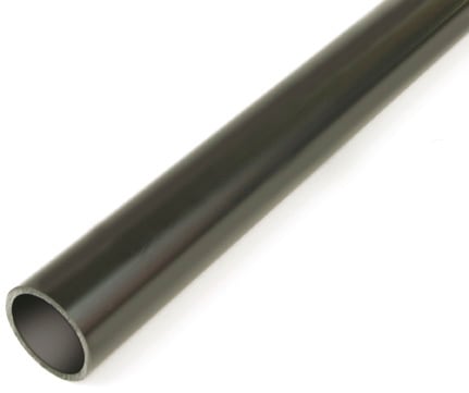 Univolt - Rett rør 25mm Sort Halogenfri