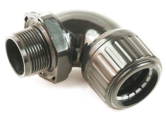 Univolt - SKAPMUFFE F/K-RØR SORT H.FRI