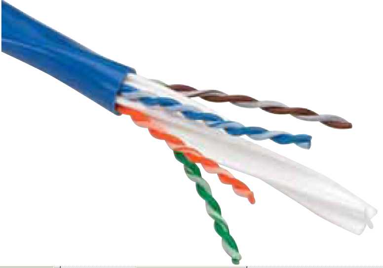 IKN AS - Kabel CuTen UTP 4par LSZH Blå Kabel CuTen UTP 4par LSZH Blå