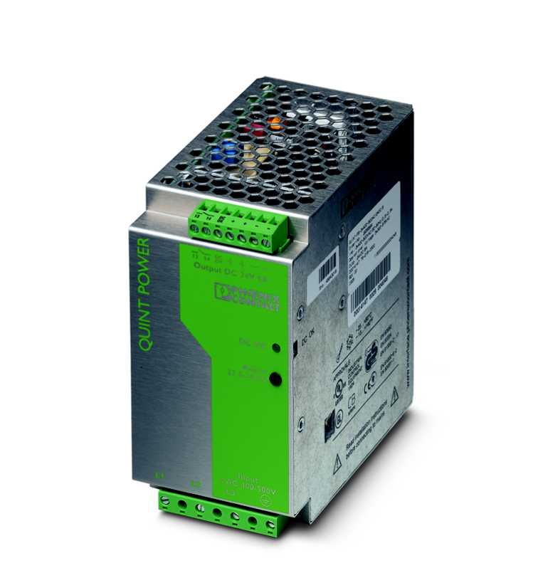 Quint - QUINT-PS-3X400-500AC/24DC/5 STRØMFORSYN. 3-FASE 24VDC 5A