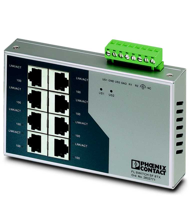 Phoenix Contact AS - 8 TWISTED PAIR PORTER 10/100