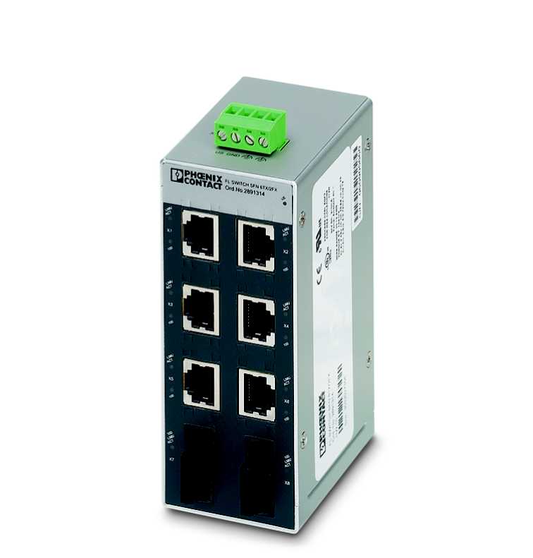Phoenix Contact AS - FL SWITCH SFN 6TX/2FX
