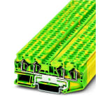 Phoenix Contact AS - Rekkeklemme Fjær 4 T 0,08-4 JORD - ST 4-QUATTRO-PE