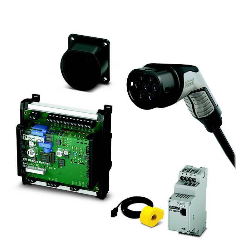Phoenix Contact AS - E-MOBILITY EV-SET-T2AC-BAS-RCM1-20AC5MES 1628077