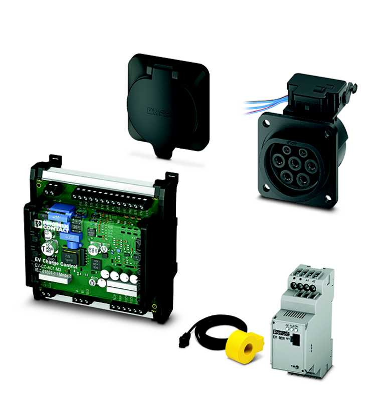 Phoenix Contact AS - E-MOBILITY EV-SET-T2AC-BAS-RCM1-20ASE12 1628080