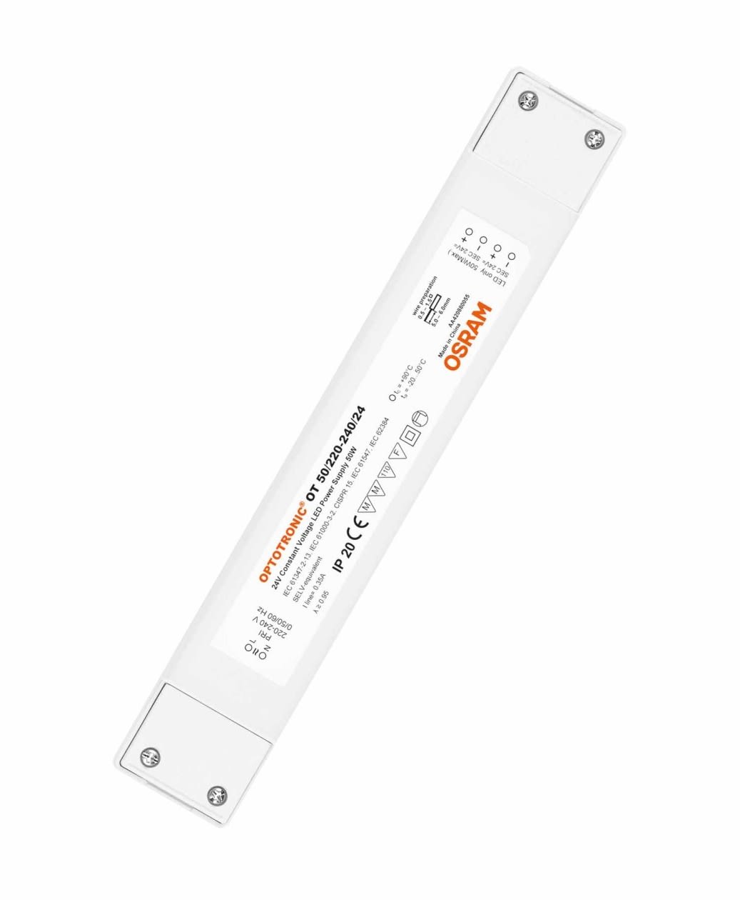 Osram - OT 50/220-240/24, 24V LED-dimmer for konstant spenning