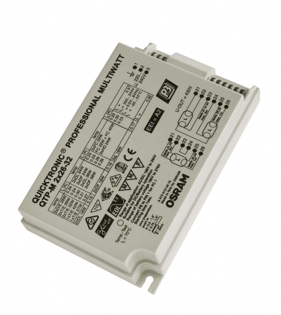 Osram - QTP-M 2x26-32