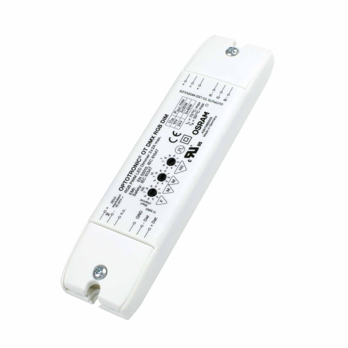Osram - OT DMX RGB DIM 3x2A PWM-DIMMER, 10,5...24V DC