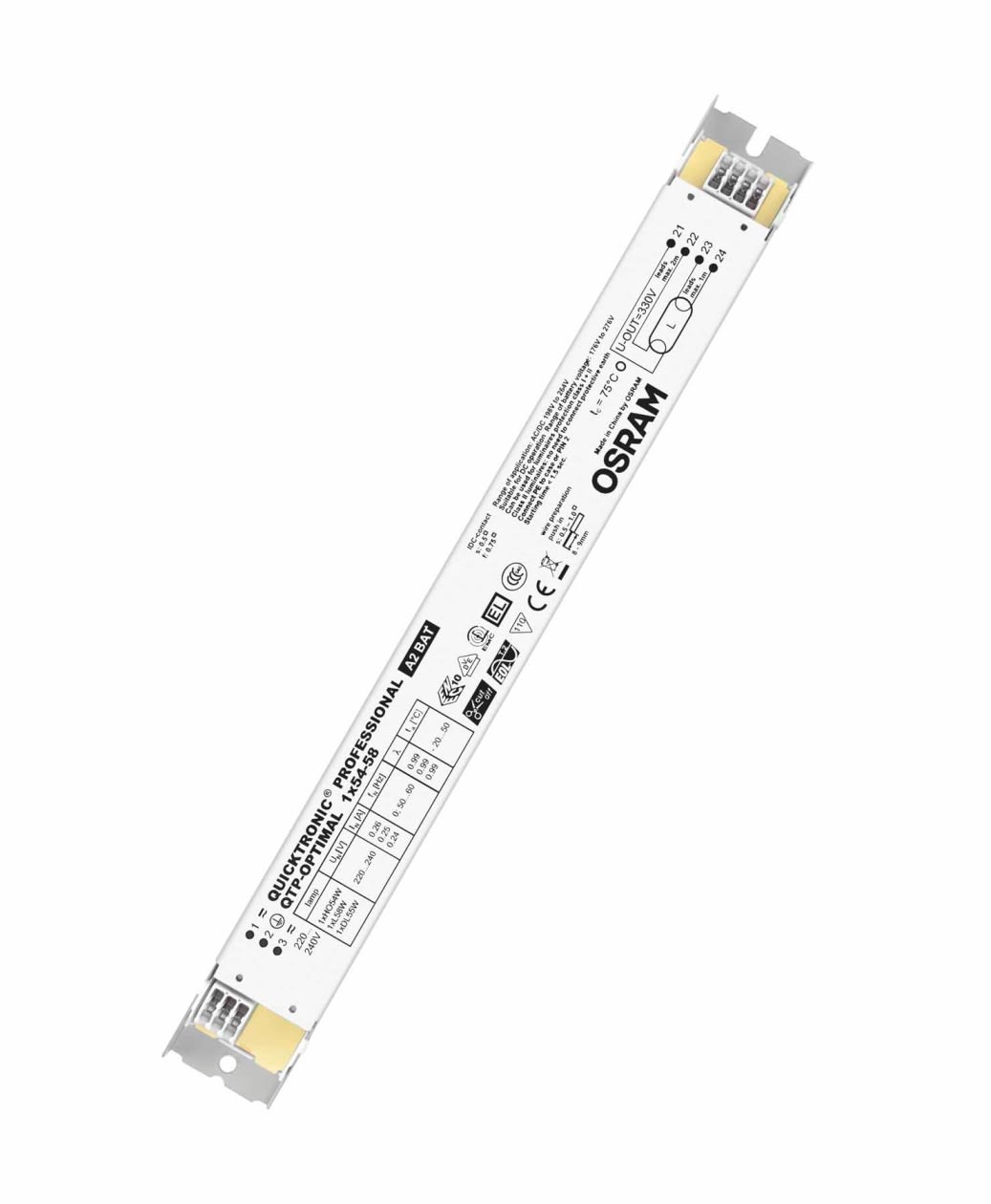 Osram - QTP-OPTIMAL 1X54-58/220-240