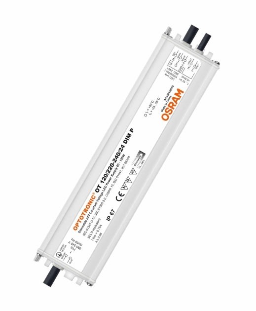 Osram - OT 120/220-240/24 DIM P, 1....10V dimbar LED-driver, IP67