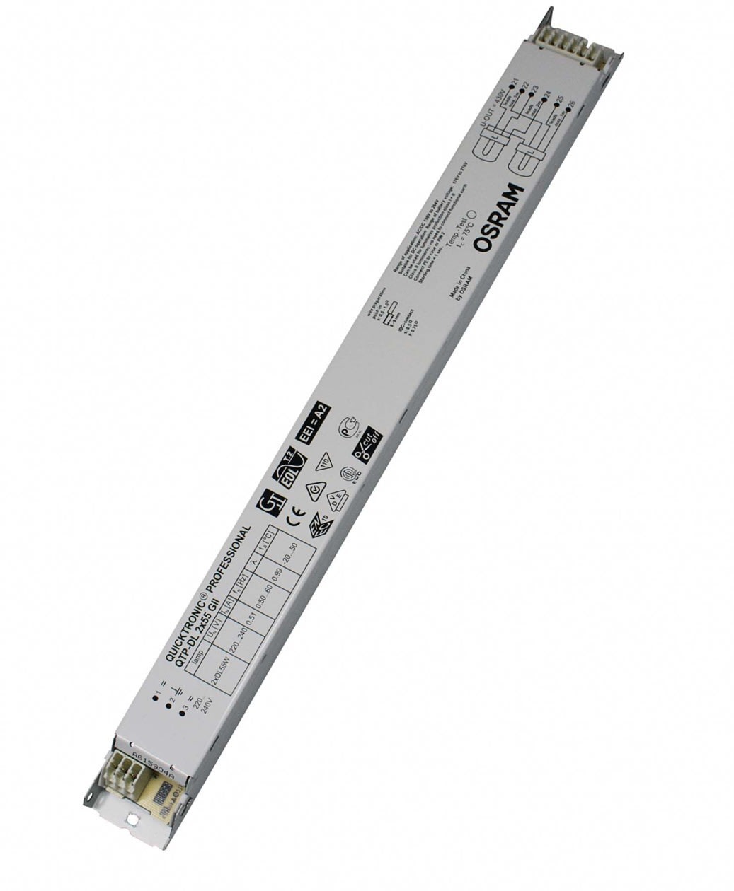 Osram - QTP-DL 2x55 GII Quicktronic Professional DL Gen II