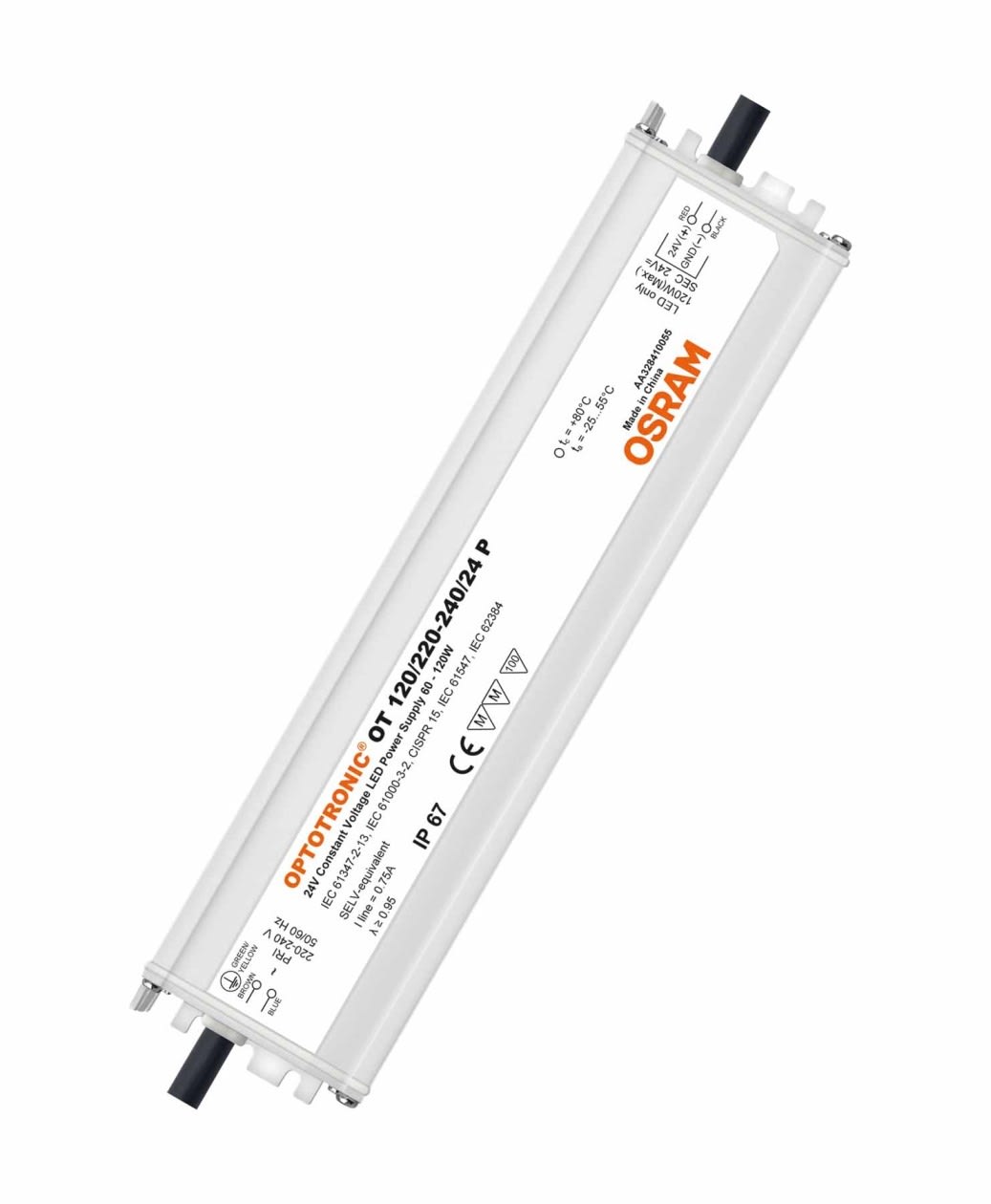 Osram - OT 120-120-240/24P, IP67 24V LED-driver, ikke dimbar