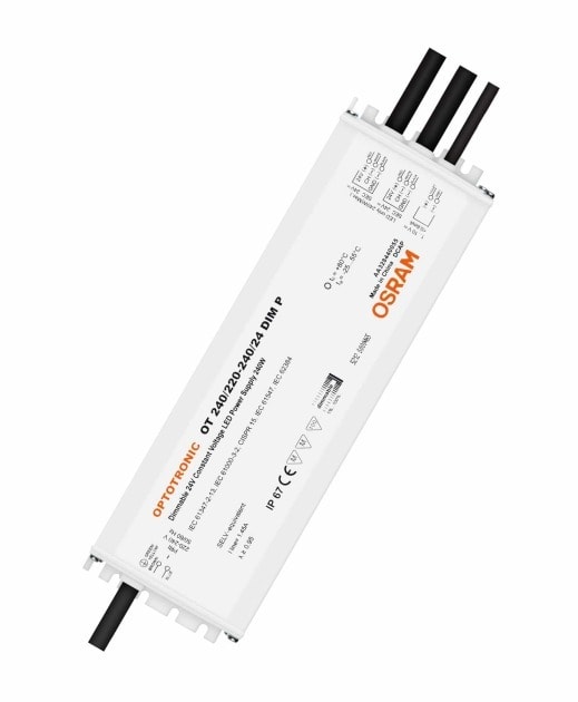 Osram - OT 240/220-240/24 DIM P, 1...10V dimbar LED-driver, IP67