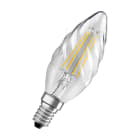 Osram - LED Lyspære Cla BW 40W LED Filament, Klar, E14 sokkel, non dim, 2700K