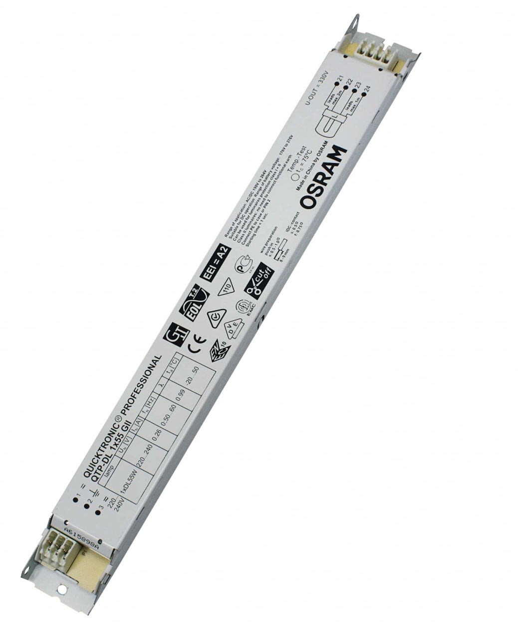 Osram - QTP-DL 1x55 GII Quicktronic Professional DL II Gen