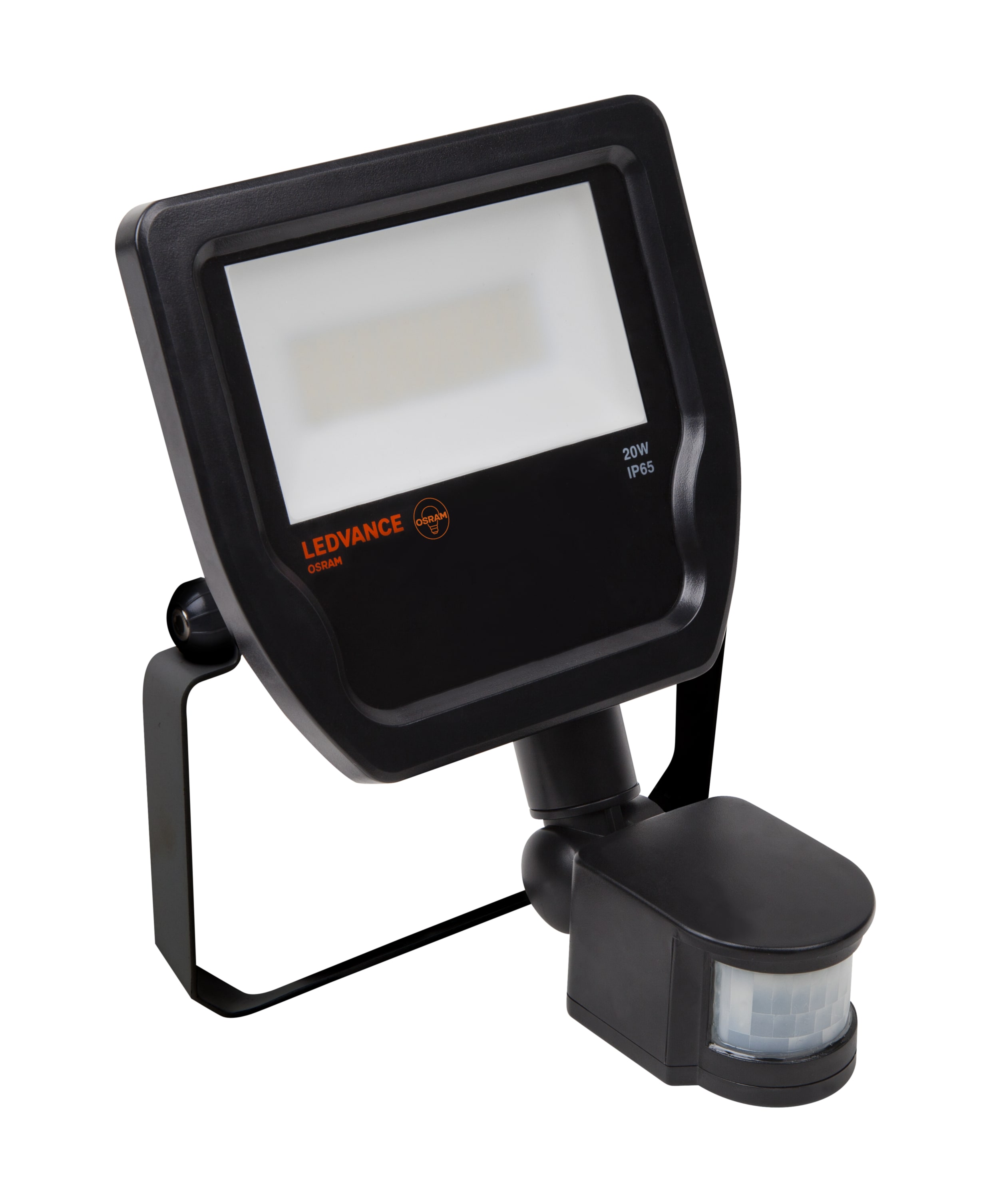 Ledvance - FLOODLIGHT LED 20W 4000K SVART SENSOR IP65 