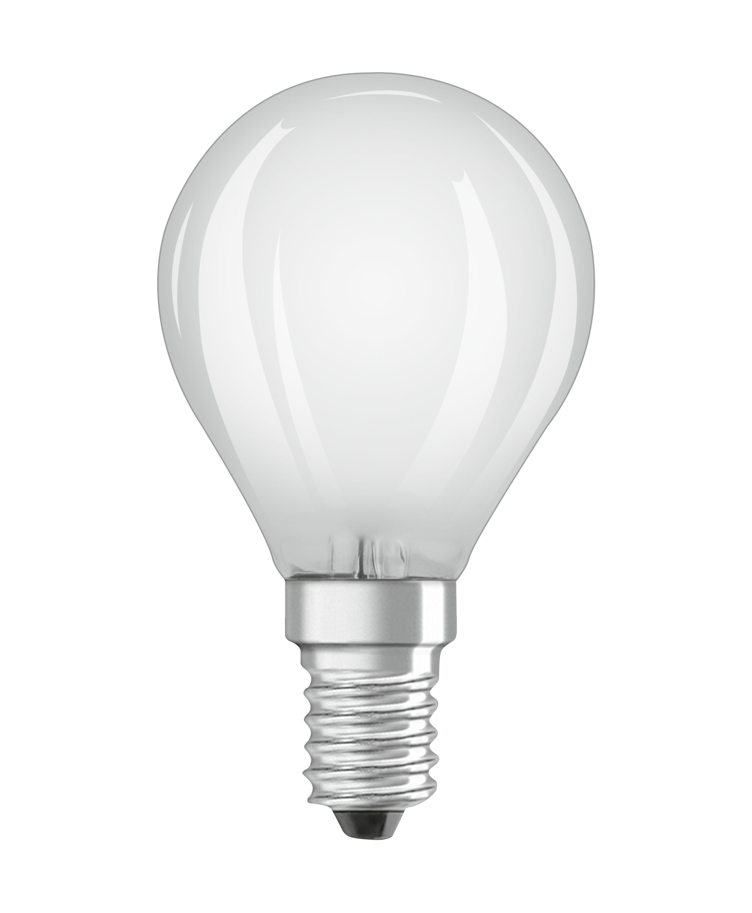 Osram - LED Lyspære Cla P 4W LED Filament, Matt, E14 sokkel, ikke dim 2700K