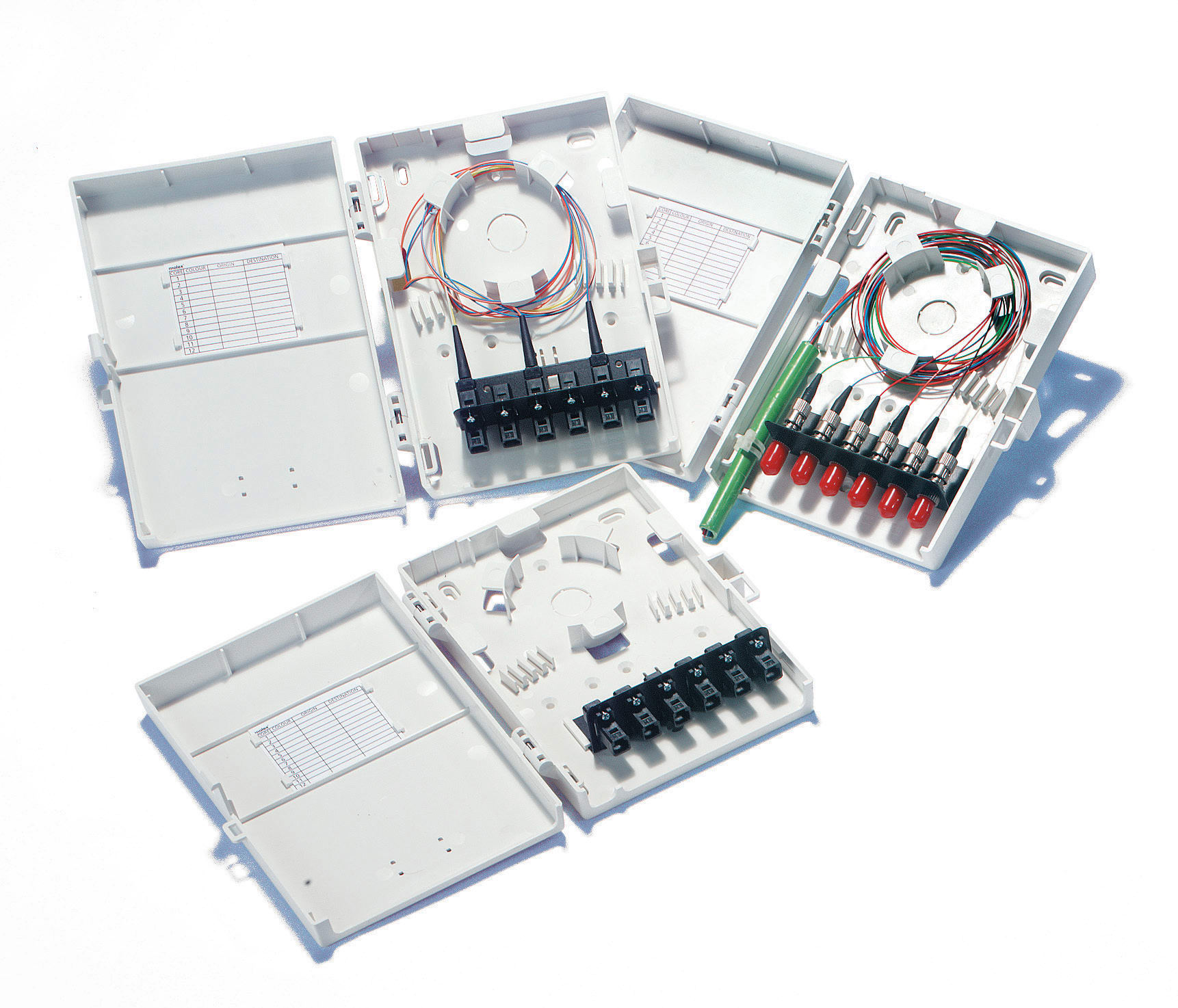 Centex - Fiberboks 601, 6XLCD u/adapter