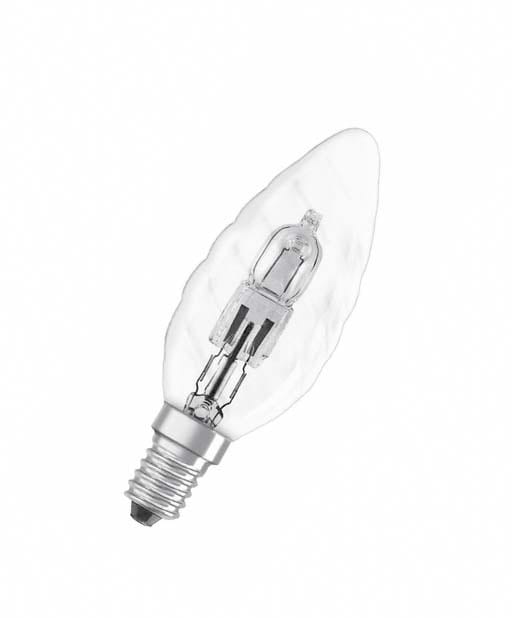 Osram - 64542 BW ES KRYST 28W 240V E14